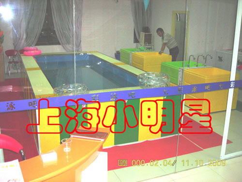 可拆装自动恒温儿童游泳池