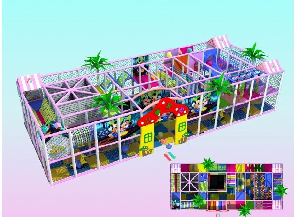 儿童淘气堡游乐设施